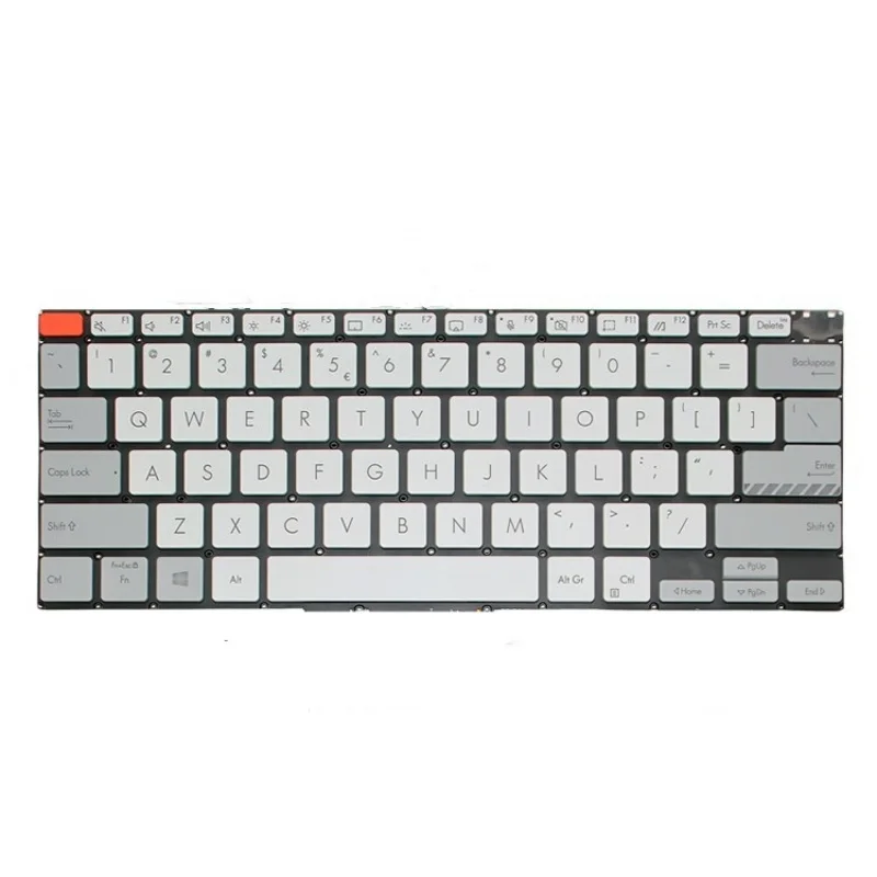 LL+ New for Asus X7400PC X7400PA Vivobook Pro 14X OLED US Keyboard Black Silver