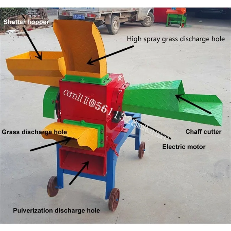 Neue Tierfutterverarbeitung Stuff Schneidemaschine Klinge Maisstroh Schneidemaschine