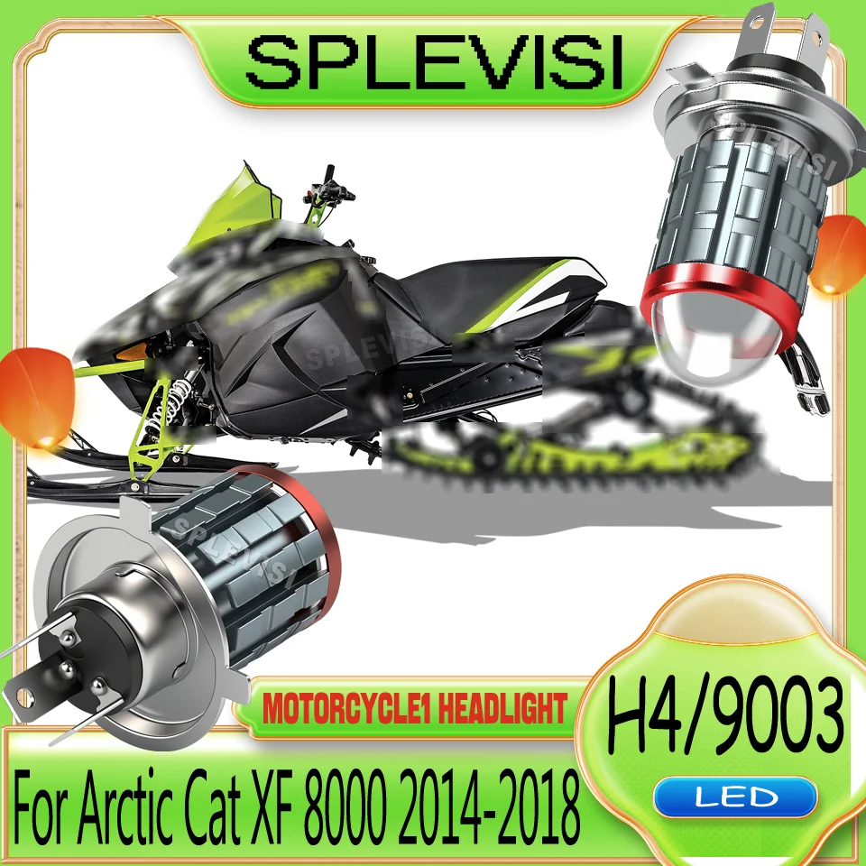 

Stable Performance LED Instant Startup Quiet Operation h4 Motorcycle Headlight For Arctic Cat XF 8000 2014 2015 2016 2017 2018