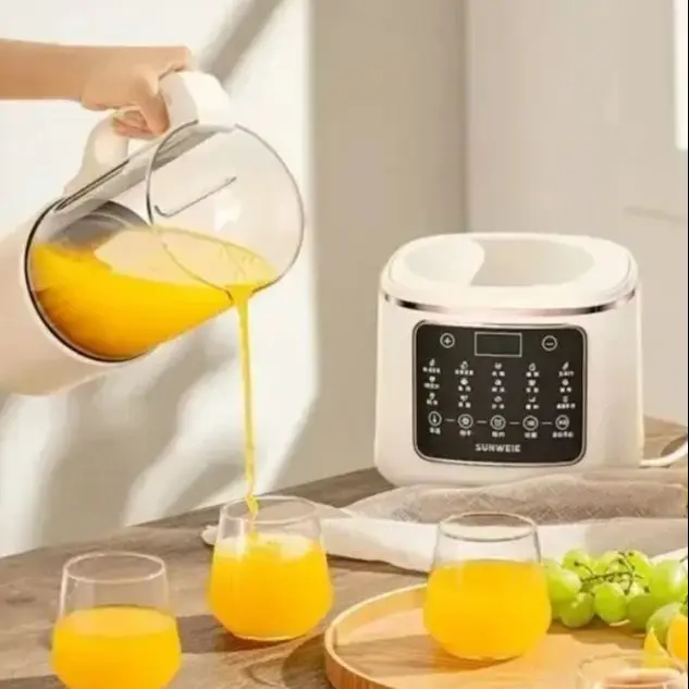 Multifunctional household wall breaker with soundproof cover - mute, automatic heating. soybean milk machine and cooking machine