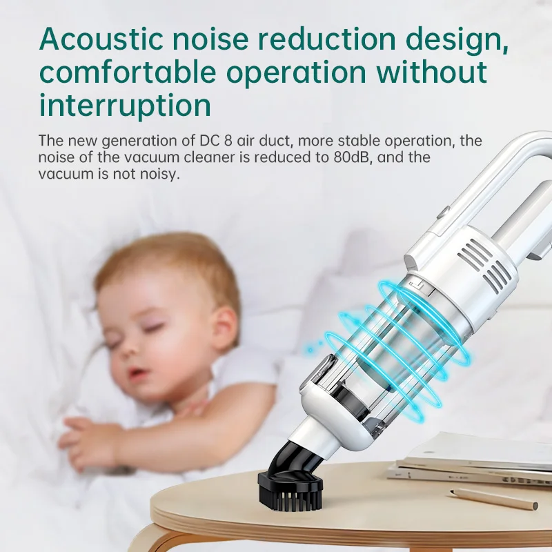 Xiaomi Youpin Vacuum Cleaner Cleaning Machine Powerful Wireless Car Vacuum Cleaner Metal Strainer Portable Handheld Home Gift