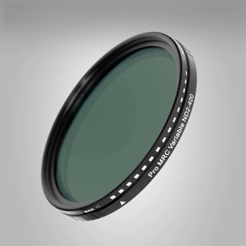 ND2-400 MRC Variable Filter Lens Neutral Density Gray Dimming Light Reduction Density ND Filter 37mm 40.5 43 52 55 58 82mm 86mm