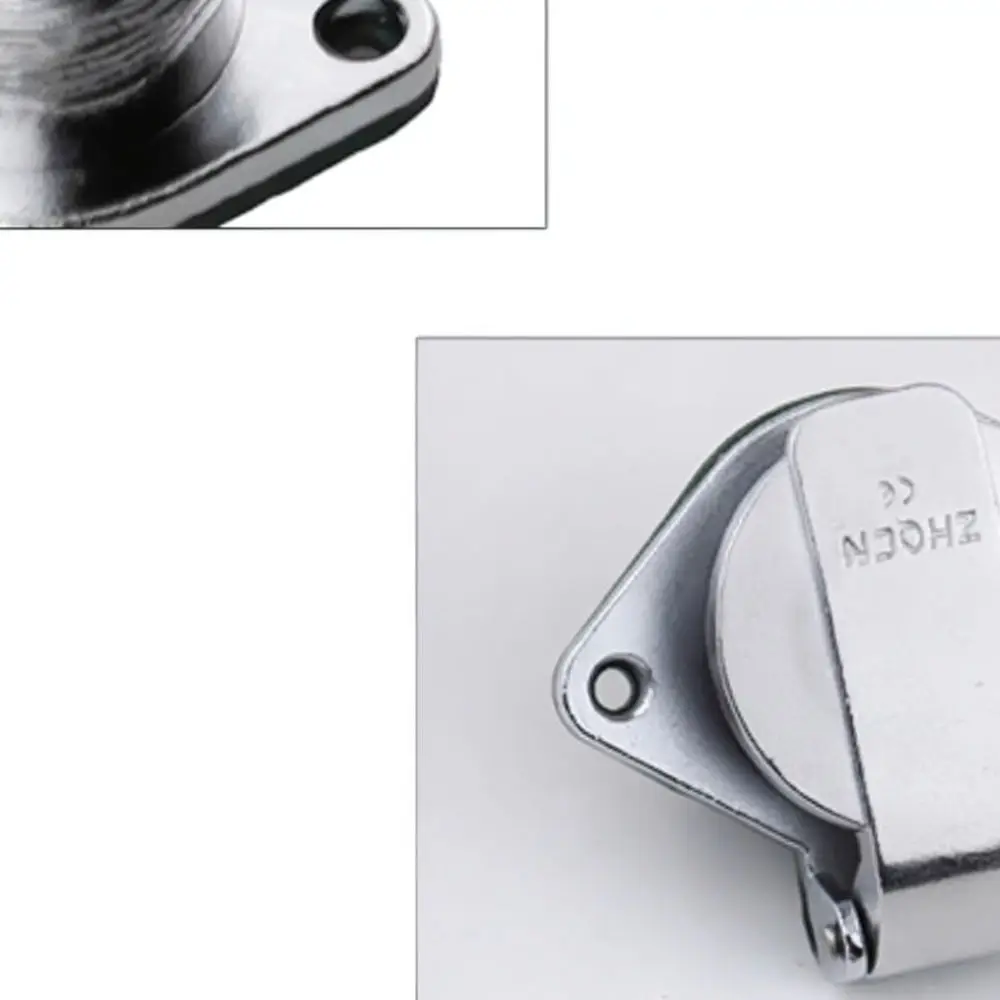 WS16 Aviation Plug Industrial Connector Socket Flange Mount With Dustproof Lid For ZHQCN Electrical Installations
