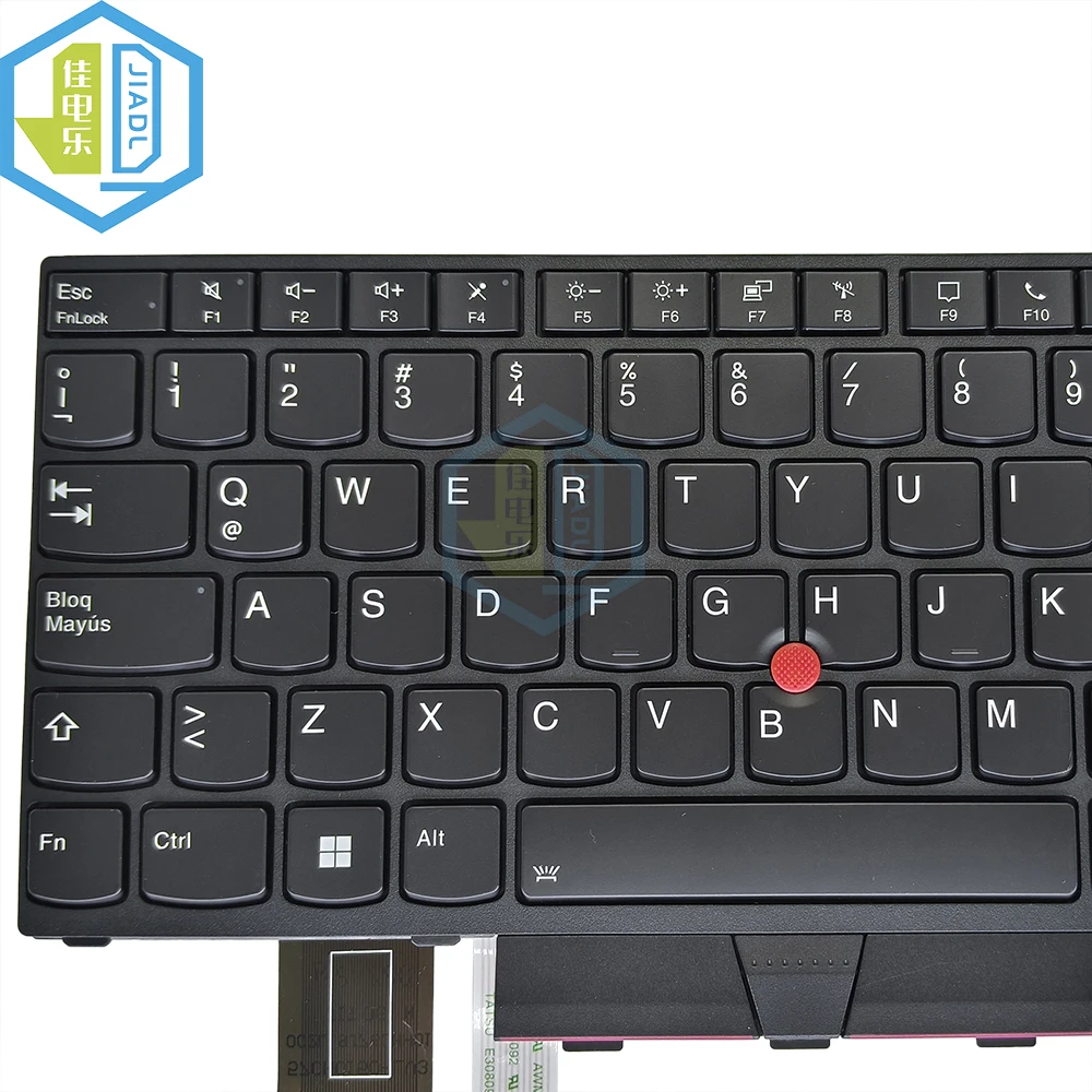 لوحة مفاتيح LA اللاتينية الأصلية لينوفو ثينك باد L15 Gen 2 2021 اللاتينية QWERTY لوحات مفاتيح الكمبيوتر المحمول 5N20W68233 5N20W68109