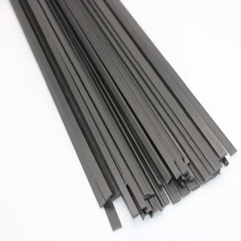 20PCS Carbon Fiber Sheet Diameter 0.5x3 0.6x5 0.5x10 1x3 1x4 1x5 1x6MM Length 0.5M/500MM for RC Model Airplane Diy Quadcopter