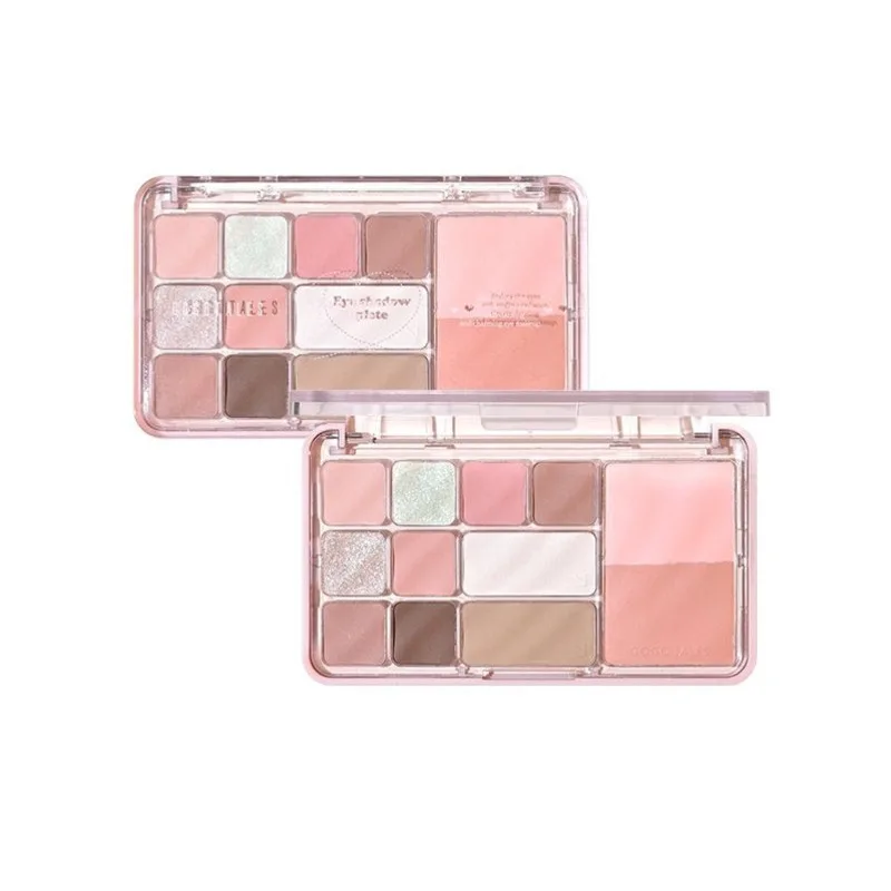 

Палитра теней для век Gogo Dance, многоцветная матовая, ежедневный легкий макияж, палитра контурирования и румян «три в одном», доступная цена