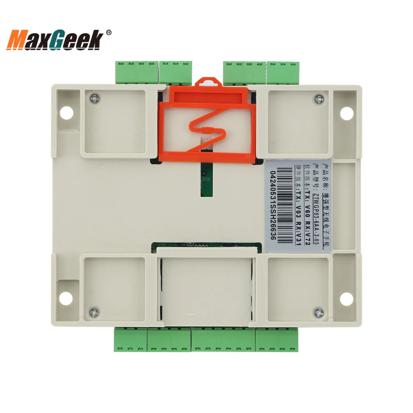 Imagem -06 - Maxgeek Ztwgp3 Wireless Manual Pulso Gerador Volante de Eixos com Botões de Expansão Personalizados Cnc Mpg Controlador