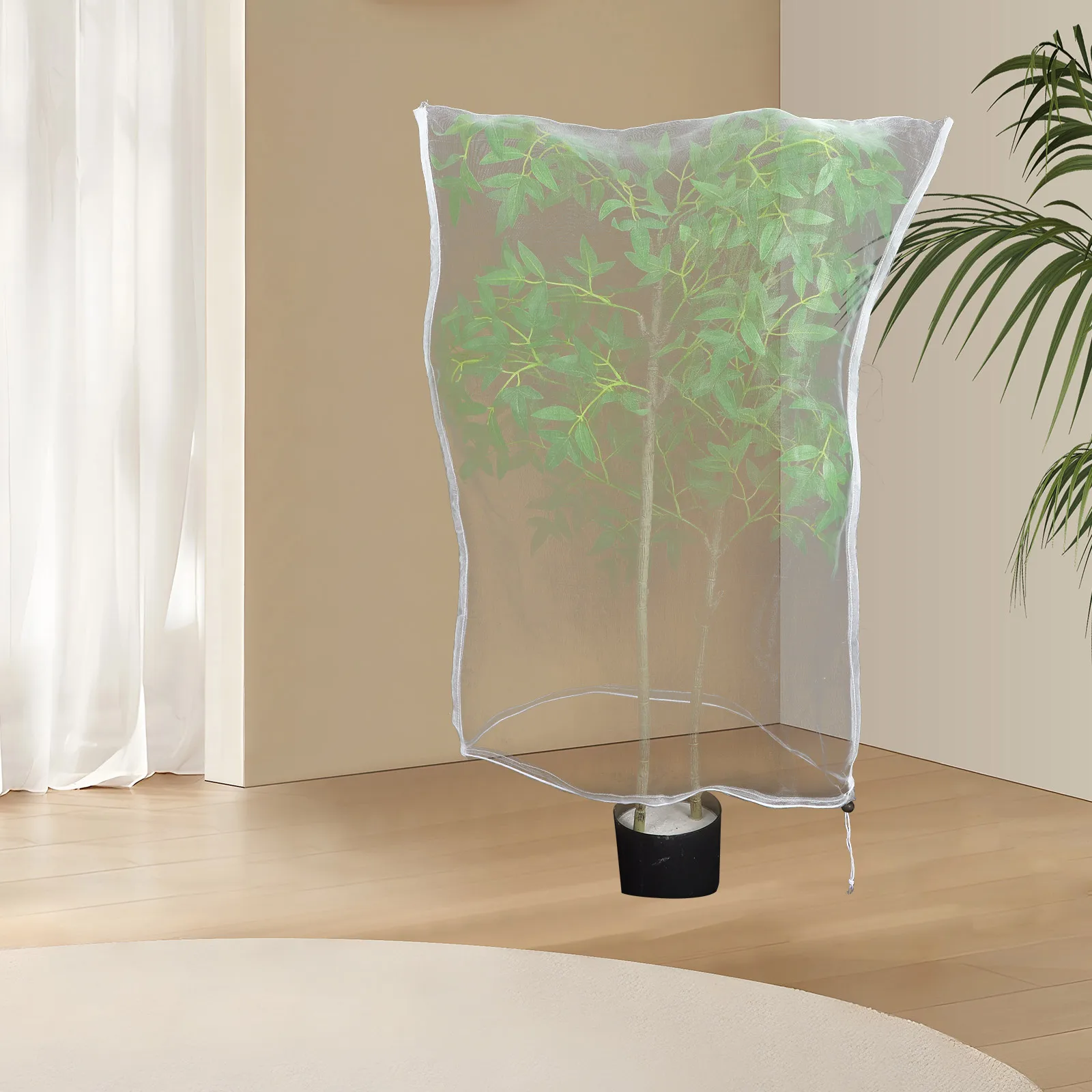 

2pcs Garden Plant Netting Covers Mesh Garden Supplies Outdoor Plant Protection Bag Tomato Strawberry Flower Netting Durable
