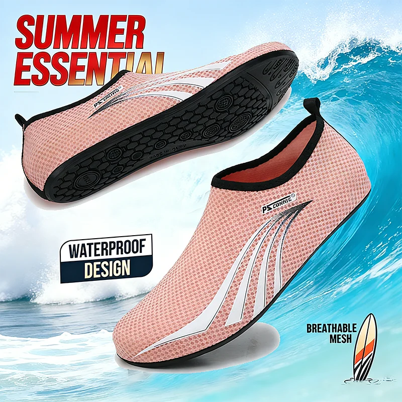 Diving Shoes Women Aqua Shoes Men Beach Swimming Water Sport Socks Barefoot Sneaker Fitness Dance Swim Surfing Snorkeling Shoe