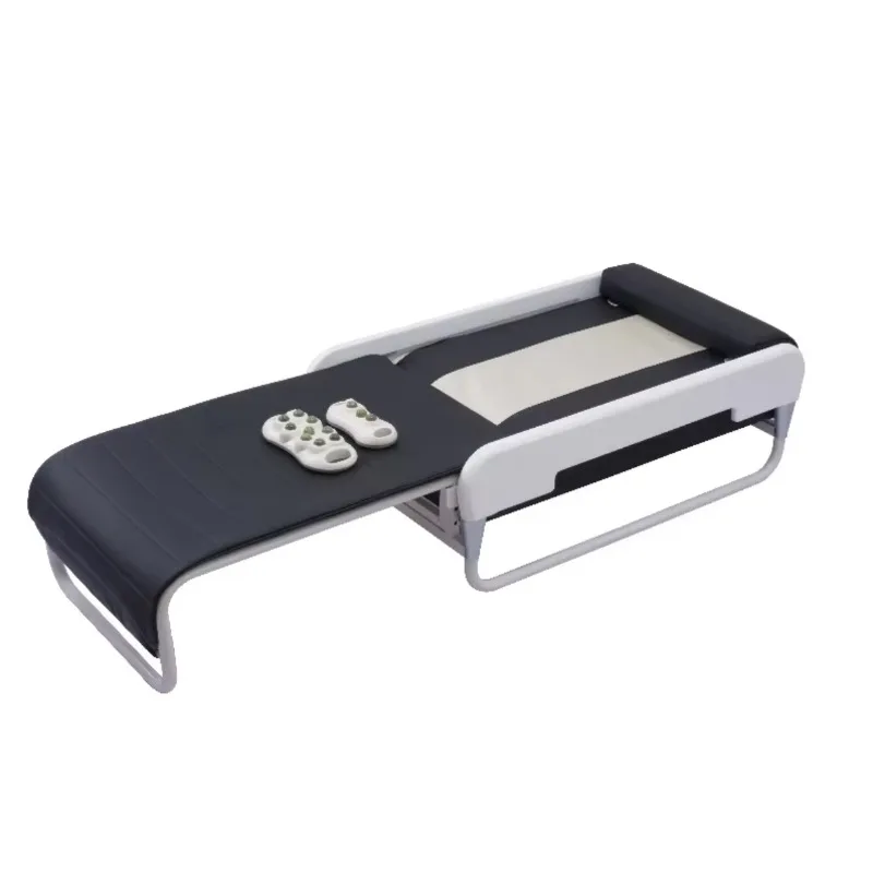 Portable Folding Durable Adjustable Spine Stretcher Relaxing Full Body Jade Massage Bed