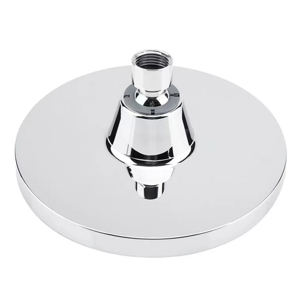 

Self-Cleaning Shower Head Pressure Boosting Shower Head Stylish Bathroom Fixture Swivel Ball Connector Wall-Mounted Shower Head