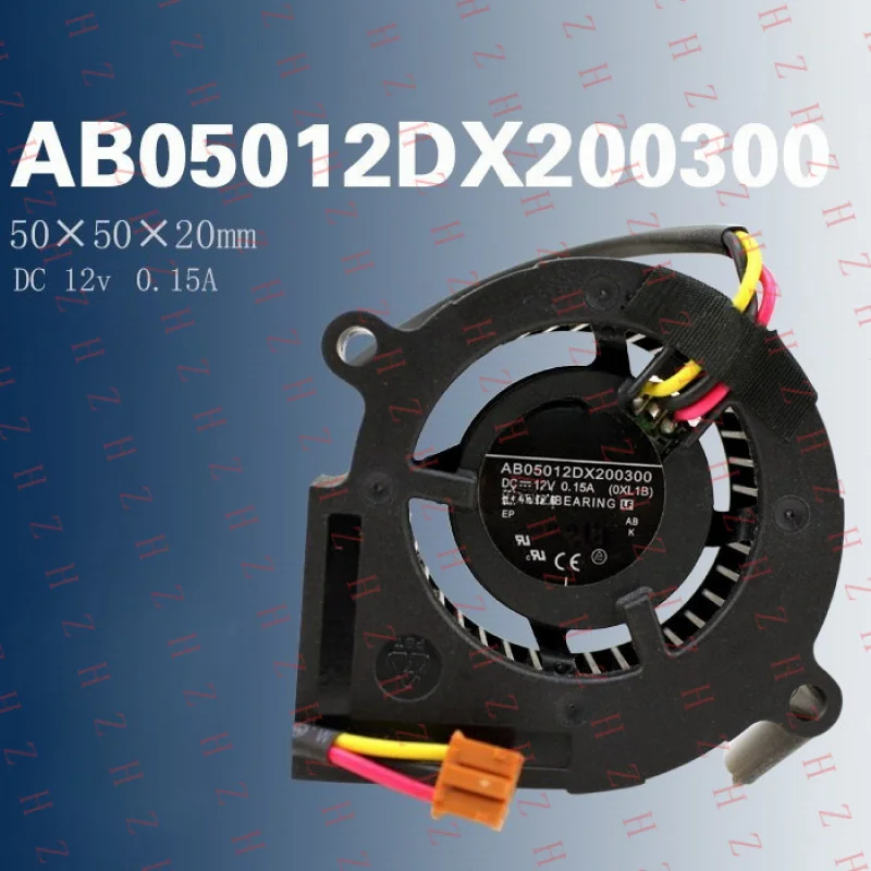 P+ 1PCS for Turbo Blower Fan DC 12V 0.15A BEARING Cooling Fan AB05012DX200300 3-PIN