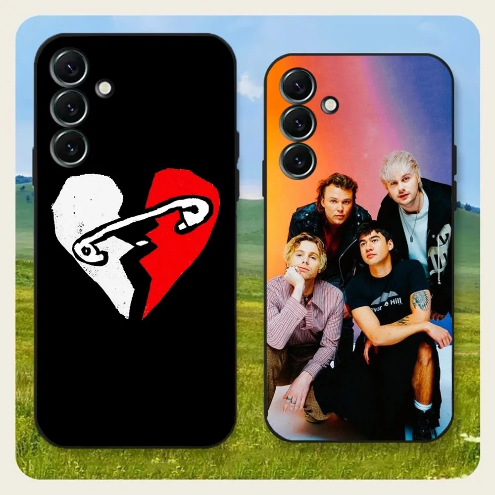 S-Summer Phone Case For Samsung Galaxy A20,A21s,A22,A31,A32,A52,A53,A72,73,A80,A91Soft 5-5SOS-5-S-Seconds Black Cover