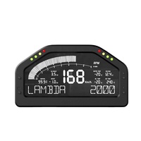 SincoTech Wideband 7-Color Multifunctional Black Racing Dashboard With Sensor DO926WB