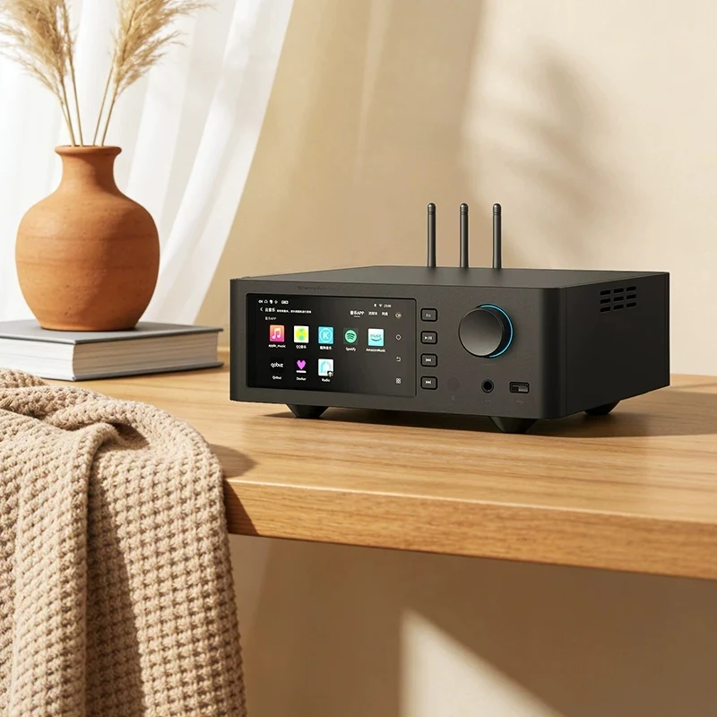 SHANLING SM1.3R Android Online Network Streamer With R2R DAC Hi-Fi Lossless Music Player Supports USB/HDD/ Bluetooth 5.2