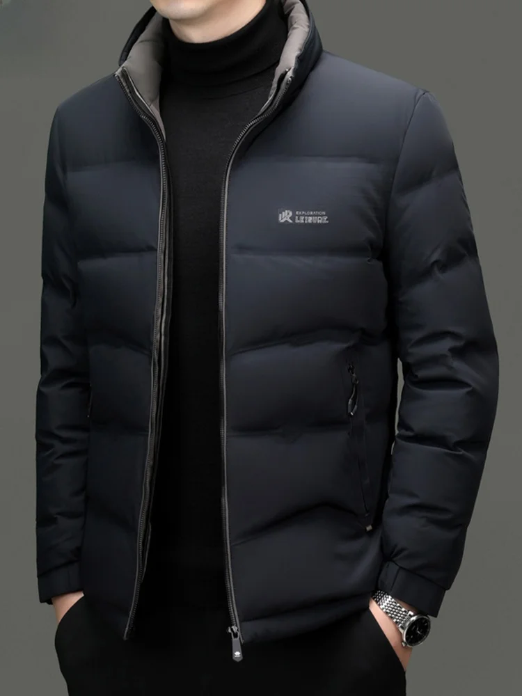 

Pierre Cardin Men's Lightweight down Jaet Quilted Du Feather Warmth Casual ort Sle Winter Coat Windproof Cold Proof