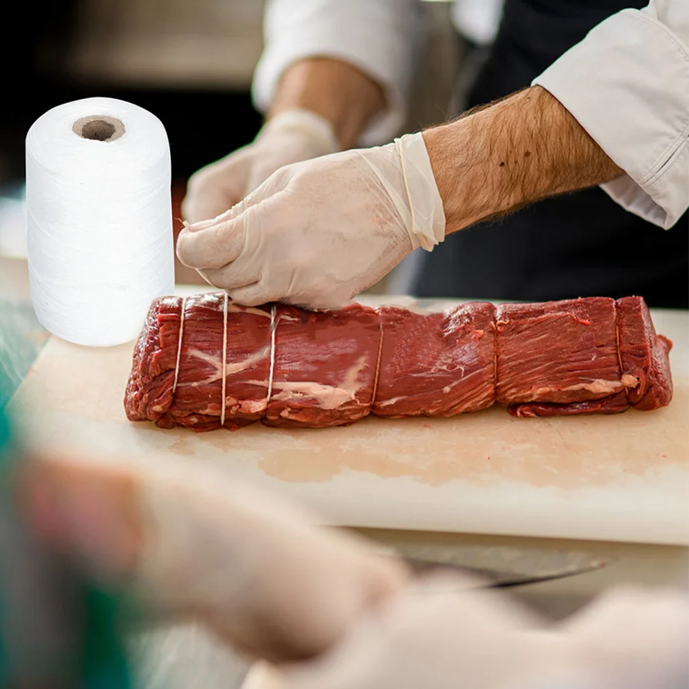 

1 Cotton Cooking Twine Meat Bundle Thread Sausage String Ham Packaging Rope Kitchen Twine for Meat Cooking