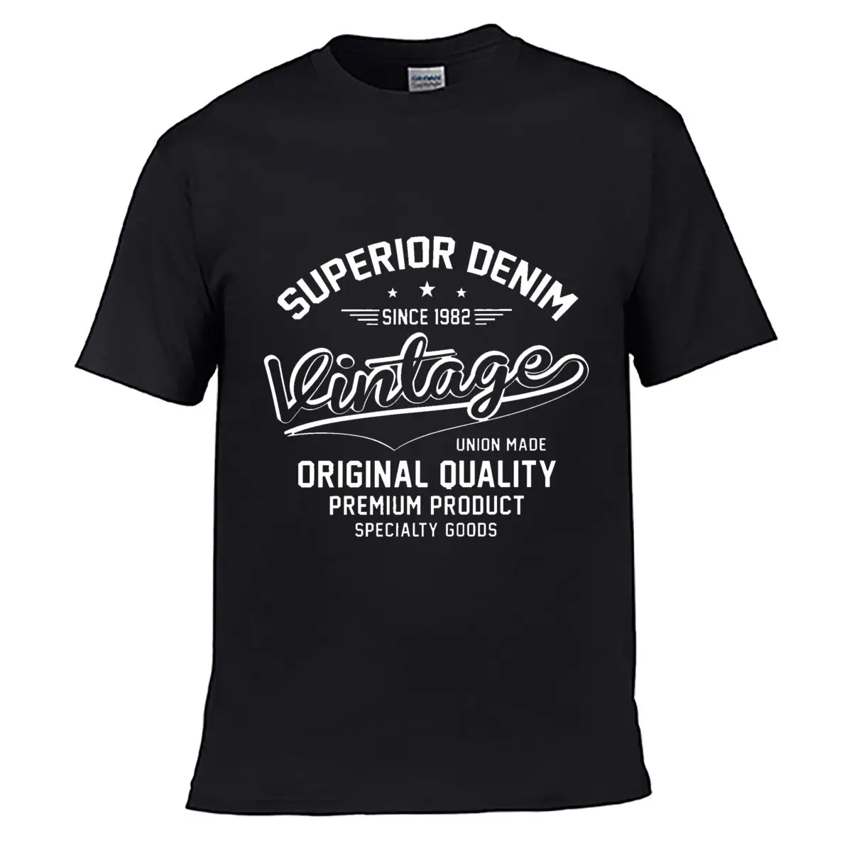 Superior Since 1982 Original Quality Design Men Summer T-shirt Top