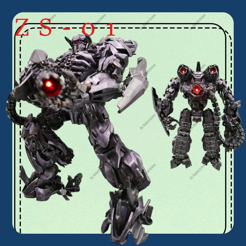Zeus Humanoid ZS-01 ZS01 2.0, Guardian Robot, Onda d'urto migliorata, Azione trasformante, in magazzino, Collezione regalo versione 2.0