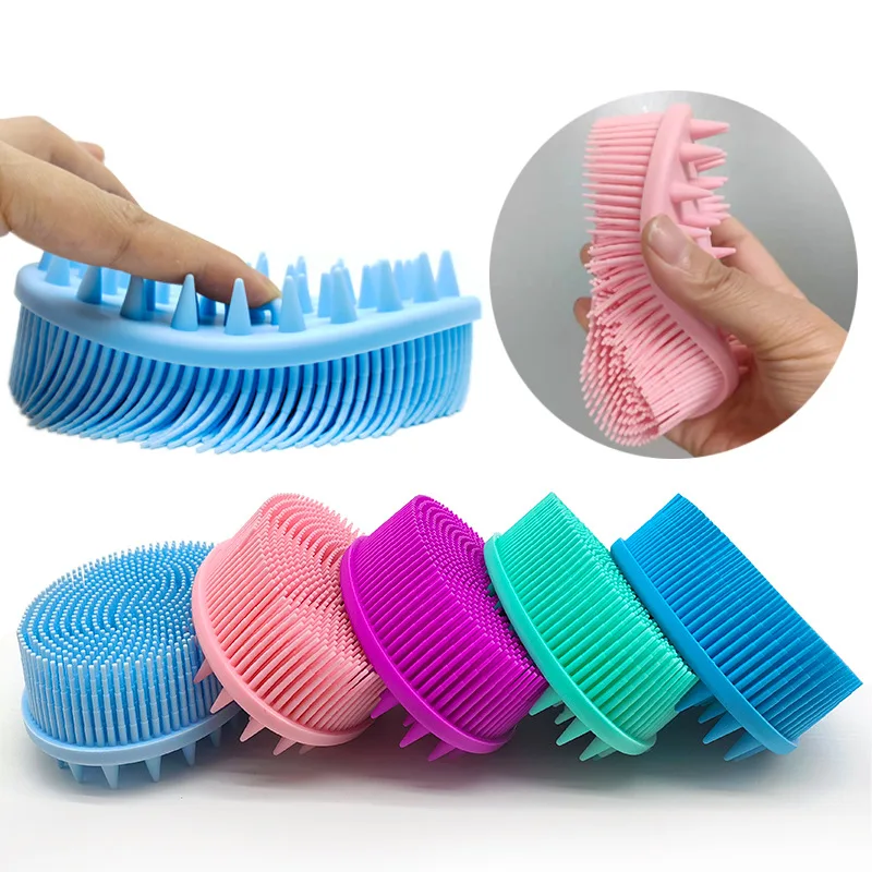 Brosse en silicone pour le massage corporel