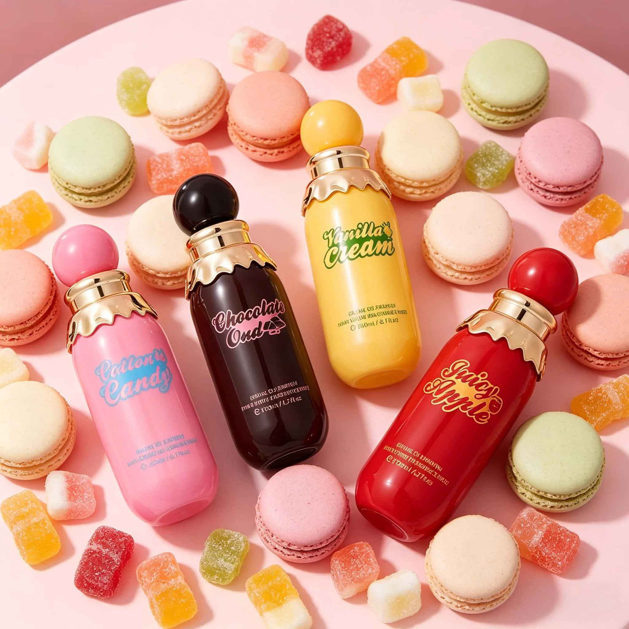 

Women's Long-Lasting Daily Body Spray Sweet Marshmallow & Fresh Apple Gardenia Vanilla & Strawberry Floral Scent Eau De Toilette