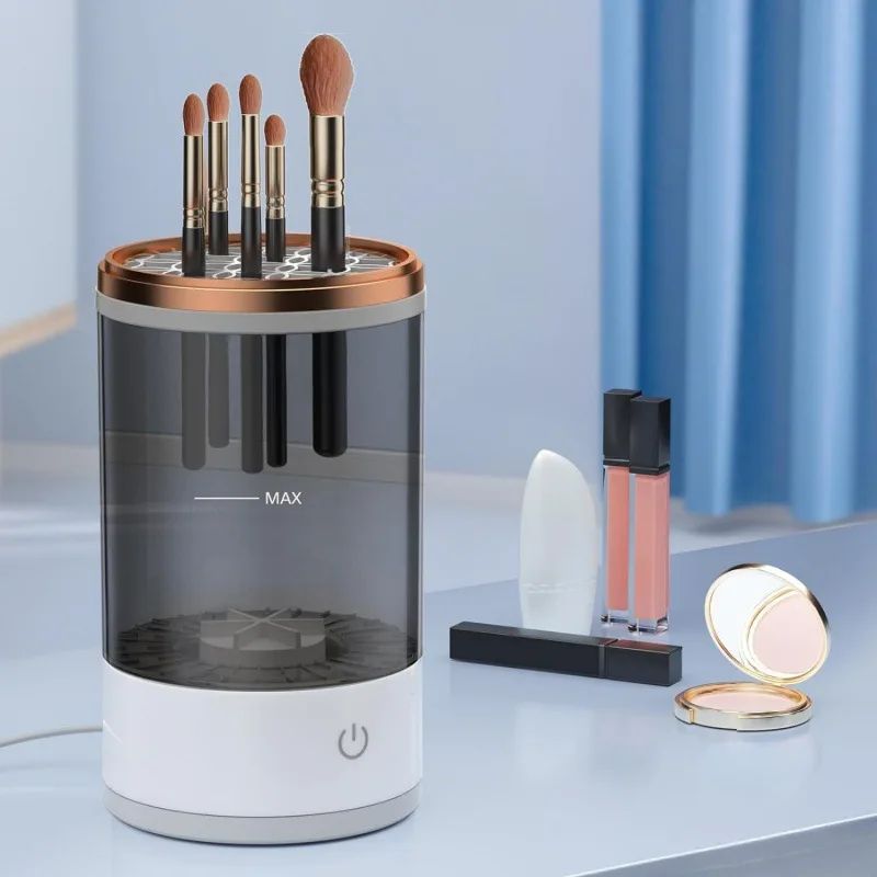 Reiniger Van Make-Up Brushusbplug-In Type Luie Reinigingsborstel Opbergdoos Automatische Wasborstel Drogen All-In-One Appli