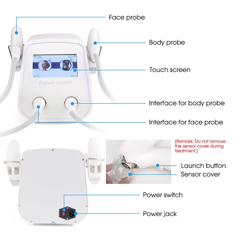 Novoxel Tixel 2 Thermal Fractional Mezotix Machine With Two Handle Pigment Scar Wrinkle Stretch Removal Machine