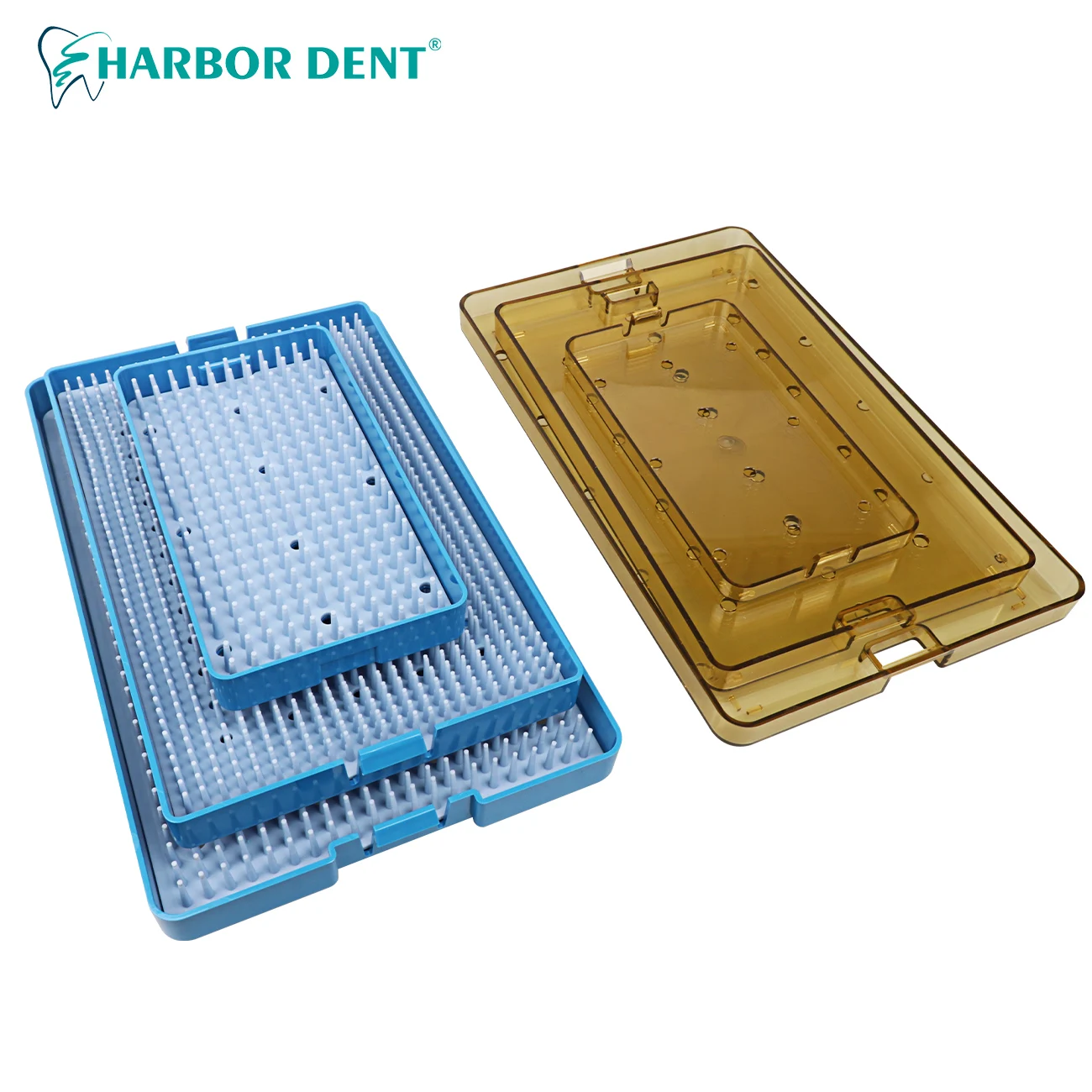 Silicone Sterilization Tray Case Box Disinfection Box Autoclavable Box 3 Types Size for Holding Opthalmic Dental Instrument