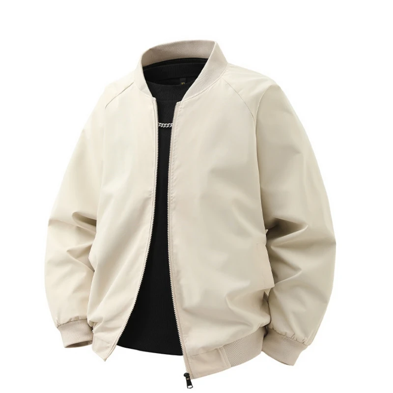 

Новое осеннее и зимнее мужское пальто, американская куртка-бомбер для мужчин, модная повседневная свободная куртка, бейсбольная куртка, мужская одежда