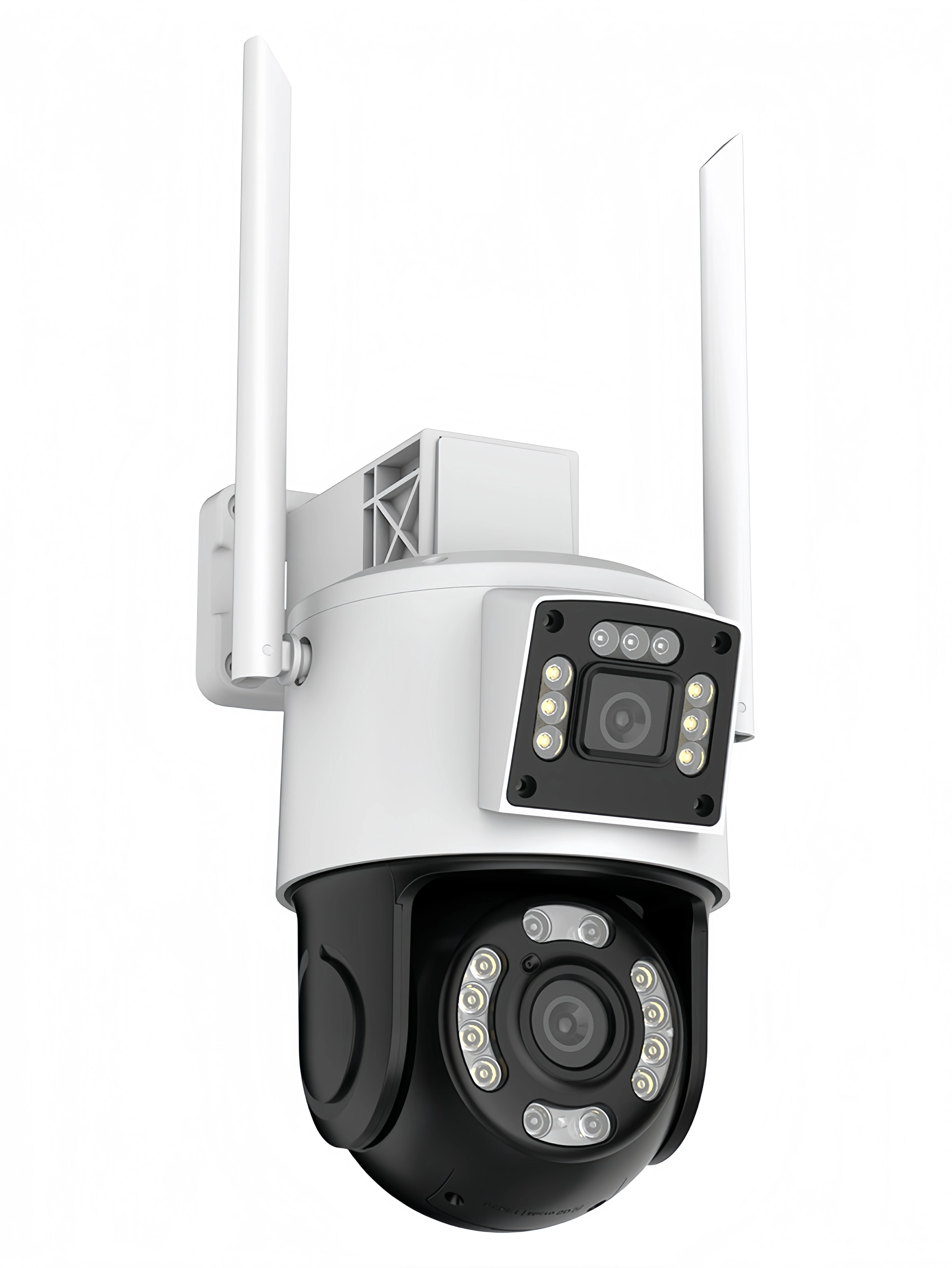 M617 5MP Dual Lens WiFi Surveillance Camera-ONVIF Protocol IP66 Waterproof  AI Detection 2-Way Audio Outdoor Security Cam