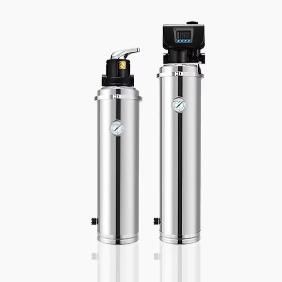 Outdoor whole house pipeline self-cleaning two-stage high-power vehicle-mounted 4500L/h flow ultra-filtration water purifier