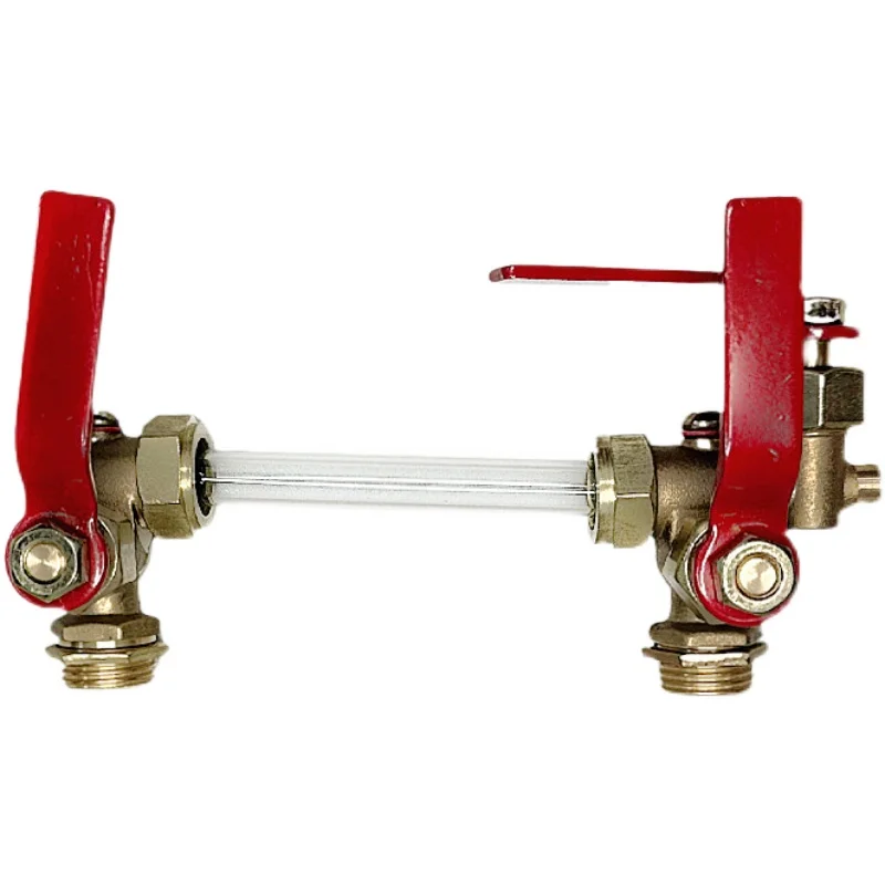 

Speed Forging Level Gauge High Temperature Water Level Resistant Glass Tube Water Tank Fuel Tank Display Vintage