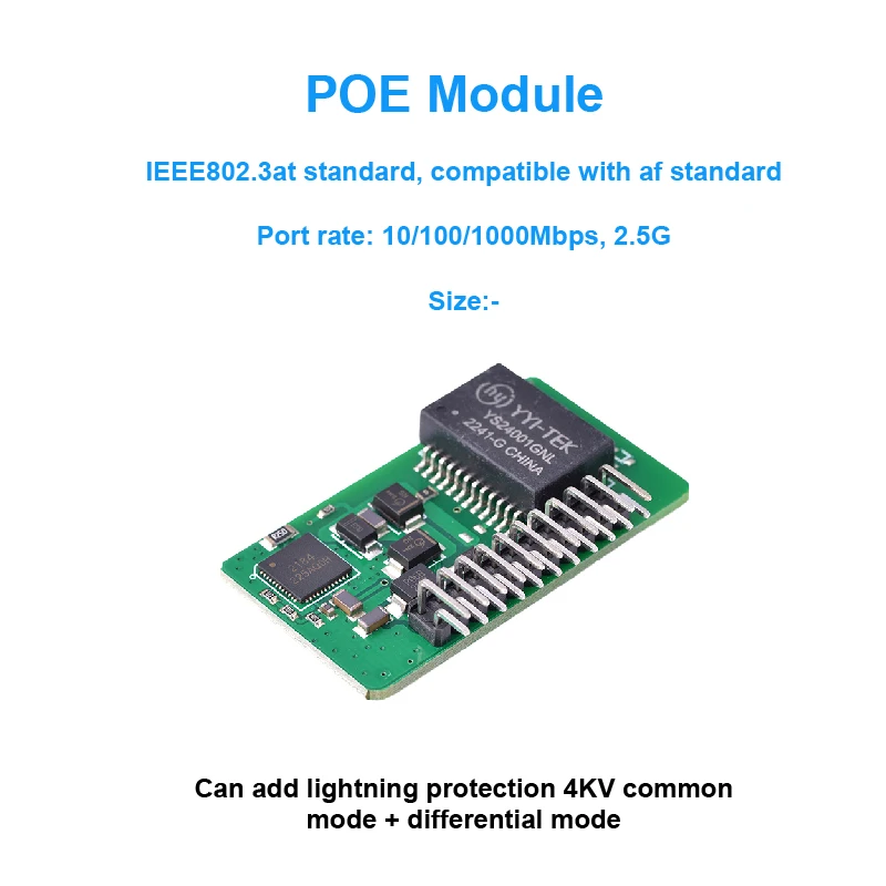 5pcs/10pcs single port 30W PSE module