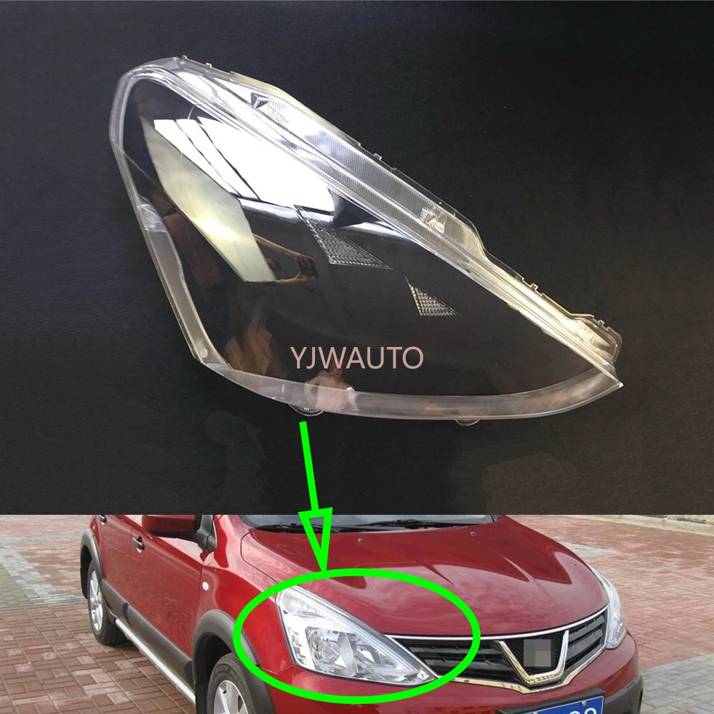 

Headlight Lens For Nissan Livina 2013~2015 Headlamp Cover Car Light Glass Replacement Front Auto Shell Projector Lens