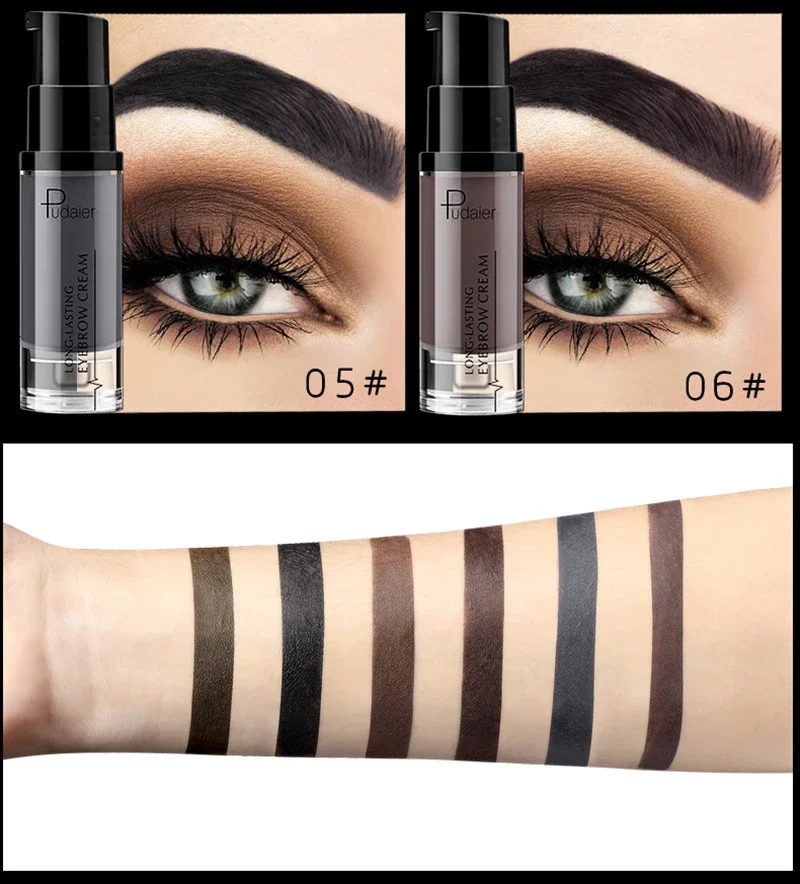 Eyebrow Gel Eye Brow Enhancers Waterproof Long Lasting EyeBrow Tint Makeup Eye Brow Wax Dye Cream Easy To Wear