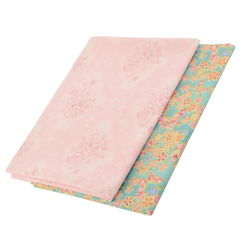 2 Teile/lose 40cm x 50cm Pre-cut Fett Viertel Schöne Bunte Qualität Gedruckt Baumwolle Stoffe Patchwork Quilten tuch für DIY Nähen – Detail 16