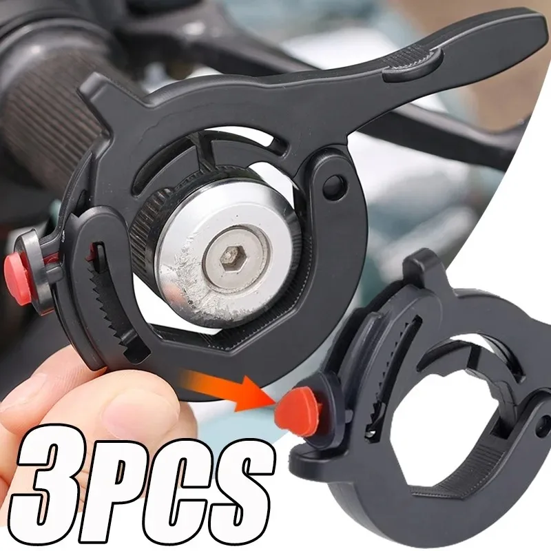 

1/3PCS Motorcycle Throttle Lock Assist Handlebar Universal Cruise Control Assist Retainer Grip Throttle Control Safe Flexible