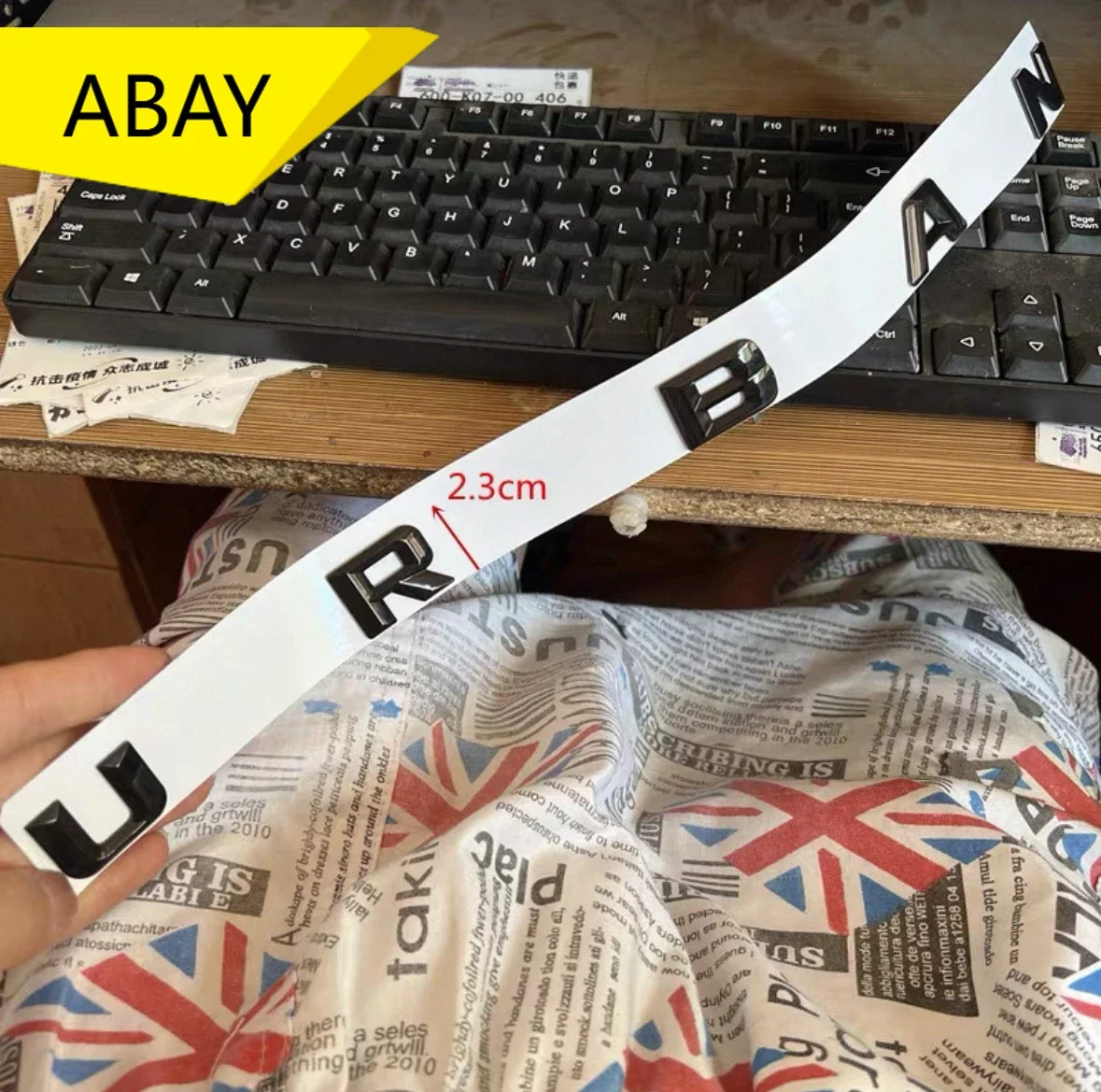 

3D логотип ABS DEFENDER URBAN наклейка с надписью логотип на передний капот