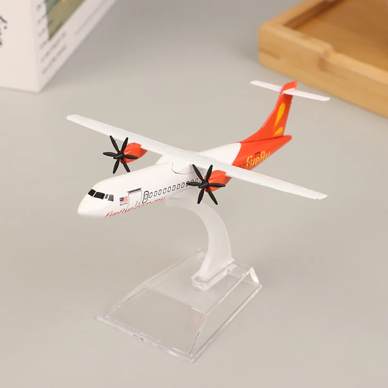 نموذج طائرة East Horse ATR-72، معدن دييكاست 16 سم، الخطوط الجوية الماليزية، مقياس 1/400، طائرة لعبة للأطفال