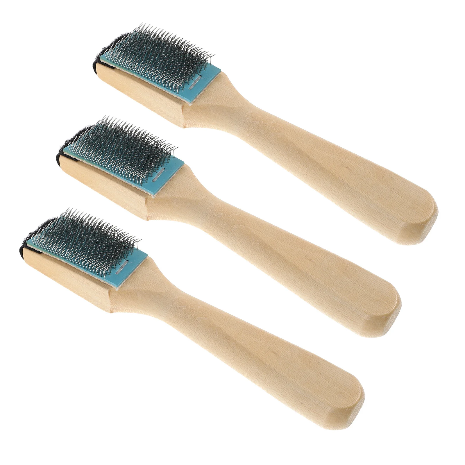 

3Pcs Dance Shoes Brush Suede Sole Wire Cleaner Wooden Handle Ballroom Latin Footwear Cleaning Tool Dance Shoes Cleaning Brush