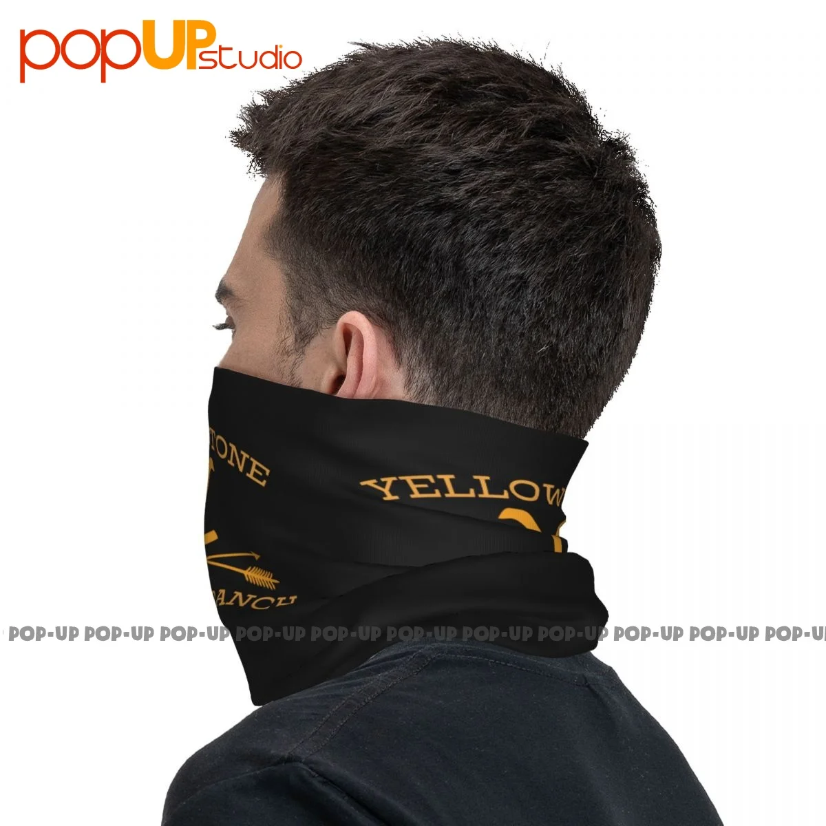 Yellowstone-pañuelo para el cuello de las flechas, Bandana, máscara facial