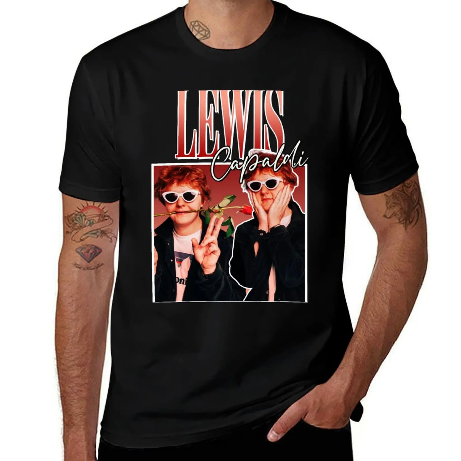 

Lewis Capaldi T-Shirt graphic t shirts for man man t shirts for men T-Shirt