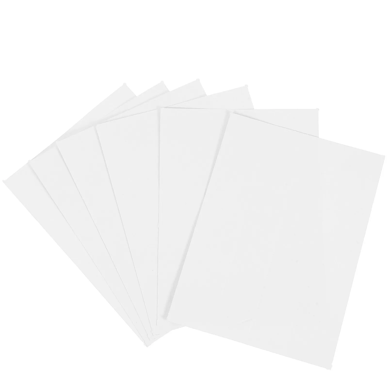 6Pcs Diamond Color Grading Card Foldable Portable Anti Reflective Cardboard for Jewelry Gem Identification Accurate Color