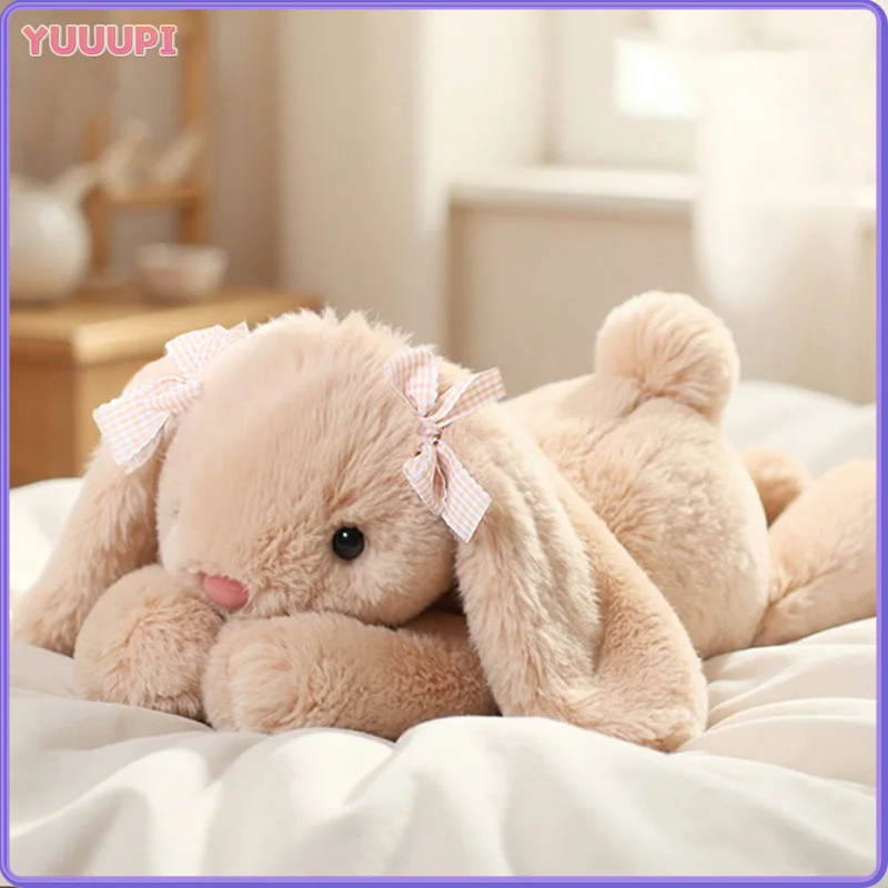 35CM Kawaii Lop Jimny Rabbit Plush Doll Long Ears Looper Pillow Healing Rabbit Toys for Girls Birthday Gifts Back to School Gift