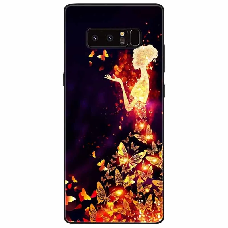 สำหรับ Samsung Note 8 Case Note9ซิลิโคนป้องกัน TPU Funda สำหรับ Samsung Galaxy หมายเหตุ10 Plus (Pro) 9น่ารัก Note8ฝาครอบ