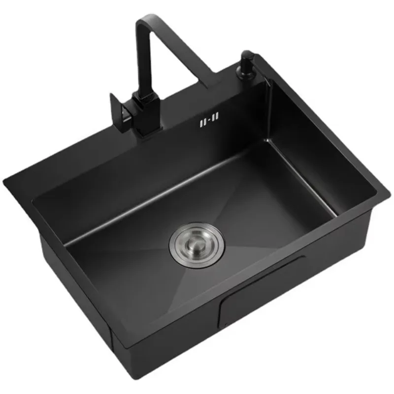 Custom Hidden Kitchen Sink 15*19*10 Inch Stainless Steel Lower Ledge Workstation Quality Design Single Bowl One