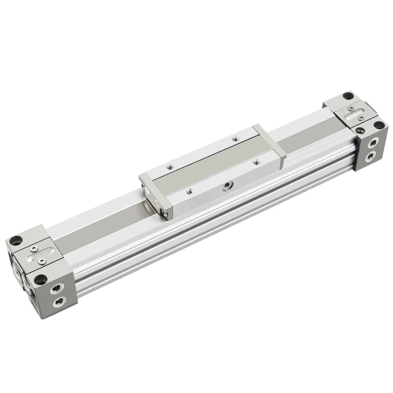 Mechanical rodless cylinder with guide rail self-lubricating stage magnetic groove MY1B50-100/200/300/400/500