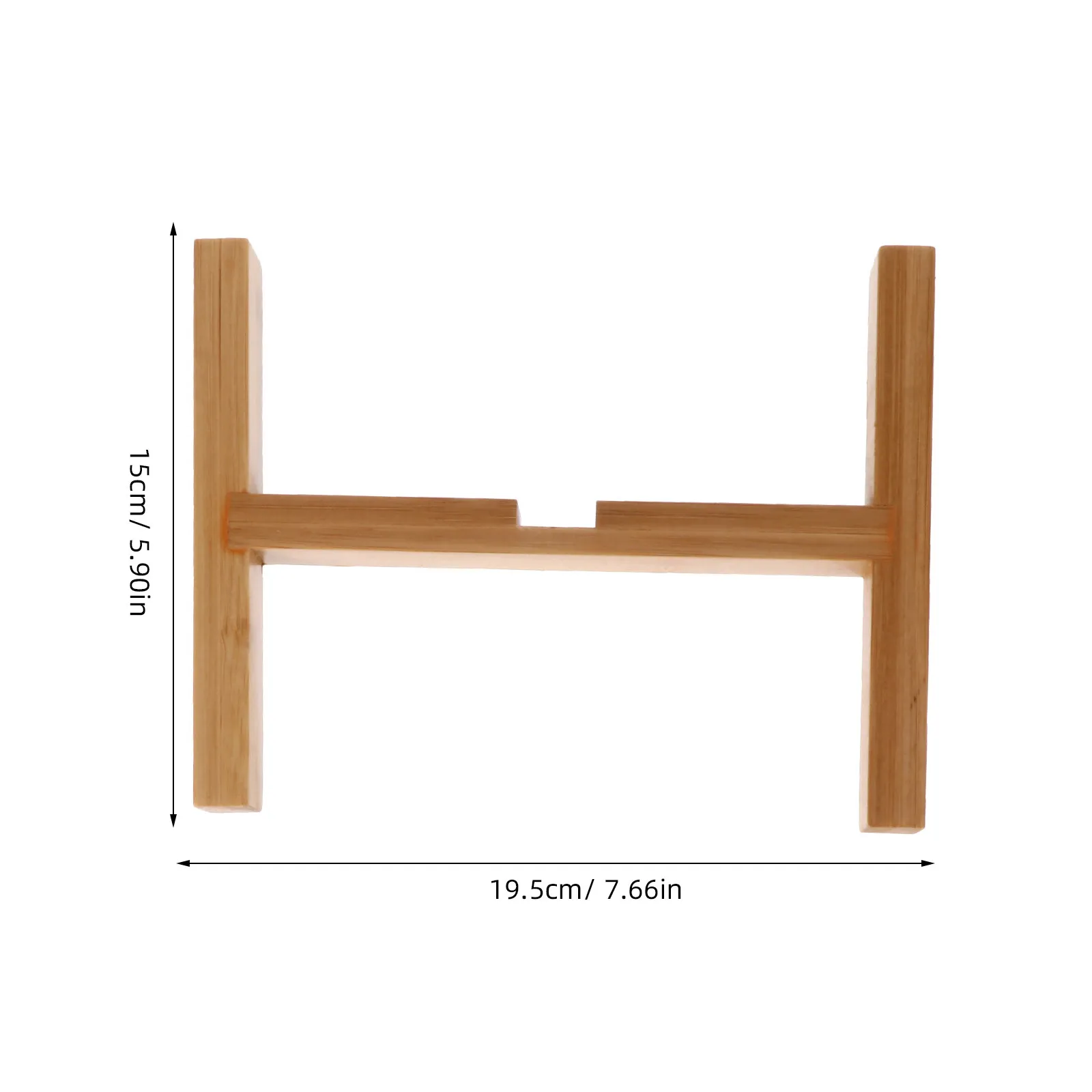 Heavy Duty Bamboo Plant Stand for Indoor Outdoor Patio – Sturdy Planter Rack for Fiddle Leaf Fig, Cactus & Flower Pots