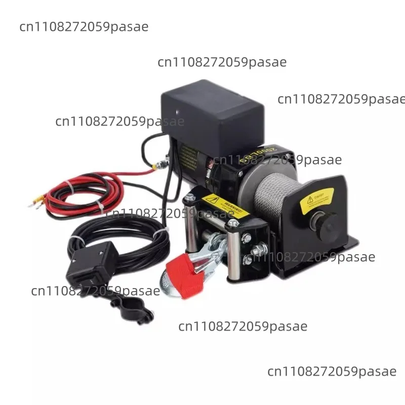 ATV Winch 12v2000lb-2500lb DC Electric Winch, Wire Rope Winch