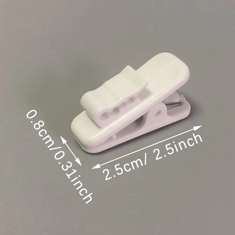 10 قطعة وصلة كابل المشبك سماعة المشبك طوق كليب الدورية المشابك سماعة كابل كليب سماعة اللفاف الملحقات #6